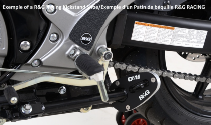 Προσαρμογέας παπουτσιού βάσης στήριξης R&G RACING - BMW R1200RT 13-18