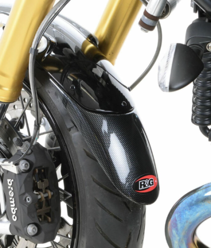 R&G RACING Επέκταση μπροστινού φτερού Carbon Effect Kawasaki Versys 1000