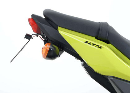 Suport pentru plăcuță de înmatriculare R&G RACING, semnalizatoare OEM, doar pentru Honda MSX125 16-20