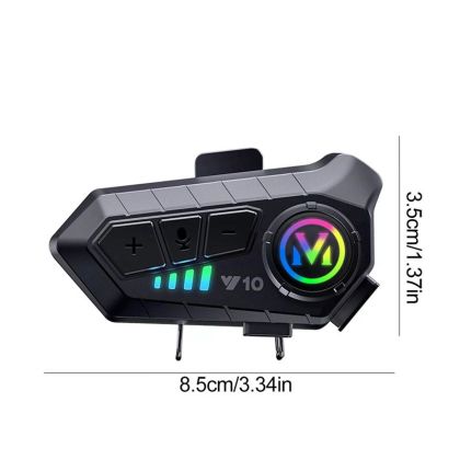 Set of 2 pcs. Motorcycle Intercom Bluetooth Motorcycle Helmet Headset