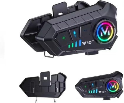 Set of 2 pcs. Motorcycle Intercom Bluetooth Motorcycle Helmet Headset