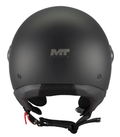 SCOOTER HELMET MT STREET S PURE A1 BLACK MATT