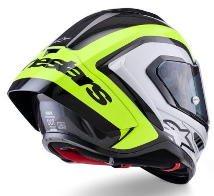 Каска ALPINESTARS Supertech R10 Arius Black/Silver/ Fluo Yellow