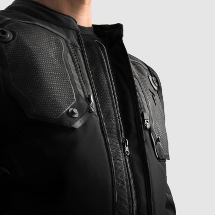 Rebelhorn Borg 2 Textile Motorcycle Jacket - Black