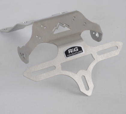 Suport plăcuță de înmatriculare R&G RACING argintiu KTM 790 ADV 19-20 / 890 ADV 21-24
