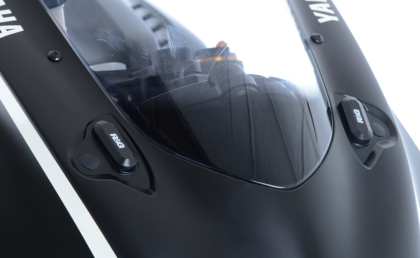 Плоча за огледала R&G RACING Mirror Blanking Plate - Black Yamaha YZF-R6 17-21