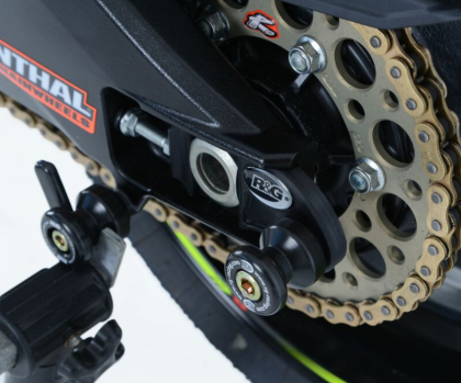 Bobine suport R&G RACING cu placă de montare neagră pentru Suzuki GSX-R1000 17-21