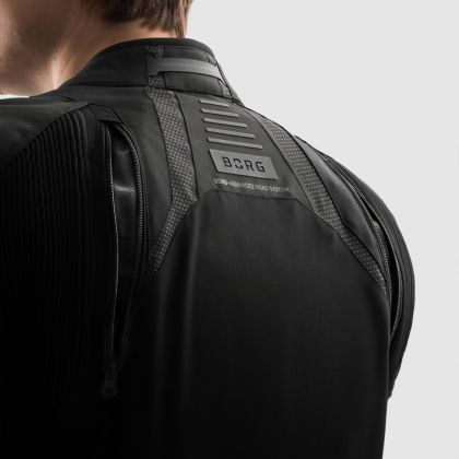 Rebelhorn Borg 2 Textile Motorcycle Jacket - Black