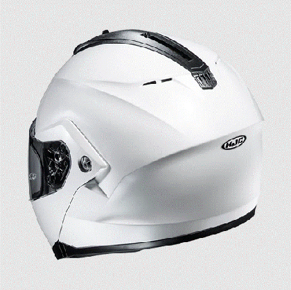 Open helmet HJC C91N PEARL WHITE