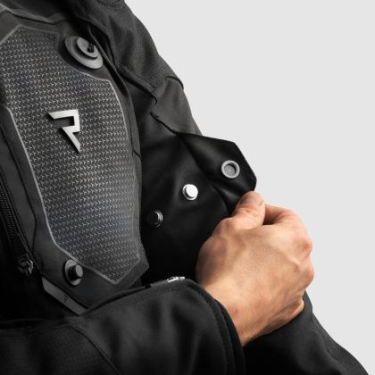 Rebelhorn Borg 2 Textile Motorcycle Jacket - Black