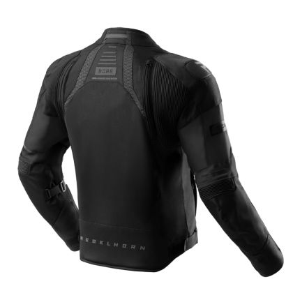 Rebelhorn Borg 2 Textile Motorcycle Jacket - Black