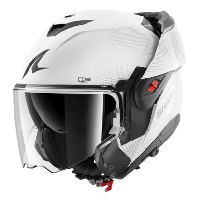 Modular helmet SHARK OXO SP LYNE WHITE