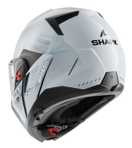Modular helmet SHARK OXO SPEED-TECH GRAY/WHITE