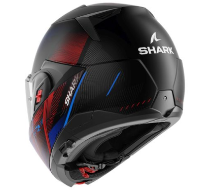 Modular helmet SHARK OXO SPEED-TECH BLACK/BLUE/RED