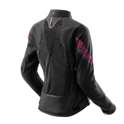 Дамско мото яке REBELHORN JAX LADY BLACK/GREY/PINK