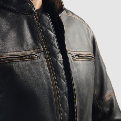 Αθλητικό δερμάτινο μπουφάν μοτοσικλέτας REBELHORN HUNTER II