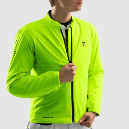 Textile motorcycle jacket Rebelhorn Borg 2 Black/Grey/Fluo/Yellow