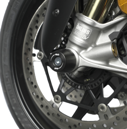 Краш тапи за ост R&G RACING Fork Protection Black Ducati Panigale V4 25-26