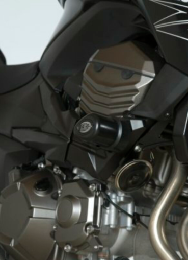 Краш тапи R&G RACING Aero Crash Protectors Black Kawasaki Z800 13-16