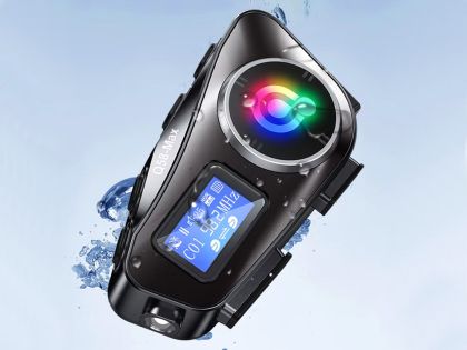 Интерком за мотоциклет Bluetooth Q58max слушалка за каска с конферентен разговор, радио и фенерче