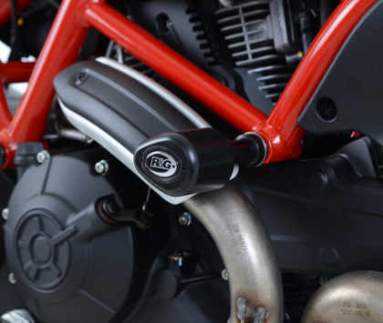 Краш тапи R&G RACING Aero Crash Protectors Black Ducati Monster 797 17-21