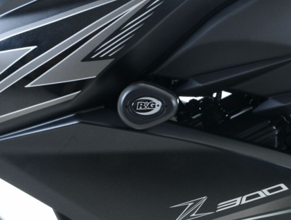 Краш тапи R&G RACING Aero Crash Protectors White Kawasaki Z300 15-18