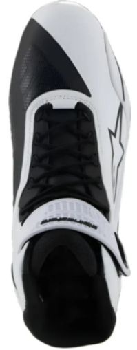 Ghete moto pentru femei ALPINESTARS STELLA FASTER V4 ALB/NEGRU