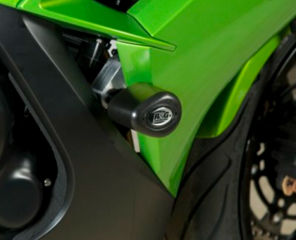 Краш тапи R&G RACING Aero Crash Protectors Black Kawasaki ER6-F 12-16
