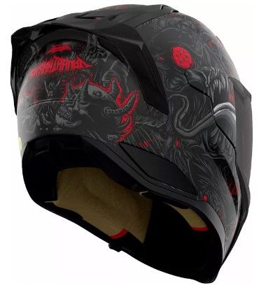 ICON Ultraflite Misanthrope MIPS® BK Helmet