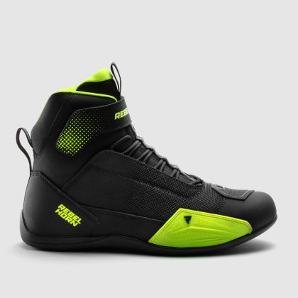 Мото боти Rebelhorn Swift Black/Fluo/Yellow