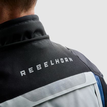 Текстилно яке REBELHORN CUBBY-V-BLUE/GREY/RED