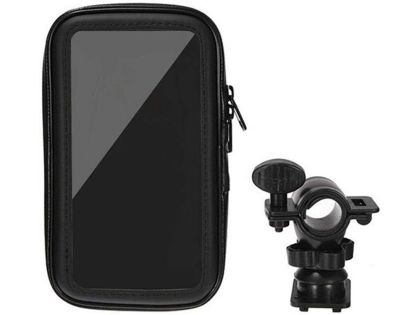 Motorcycle phone holder waterproof lockable rotatable 360°
