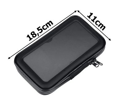 Motorcycle phone holder waterproof lockable rotatable 360°