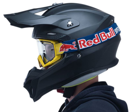 Ochelari motocross Spect Red Bull Whip 009 Lentilă simplă galbenă transparentă