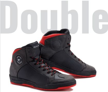 Αδιάβροχες μπότες μοτοσικλέτας Stylmartin Double Black