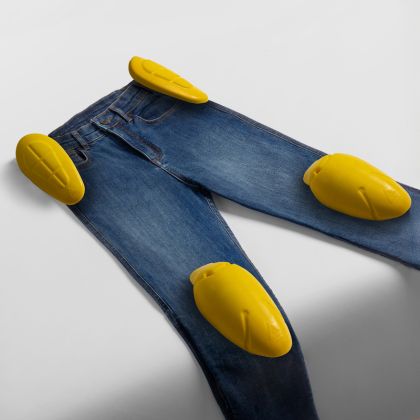 Blugi moto Rebelhorn Classic Mono - Albaștri