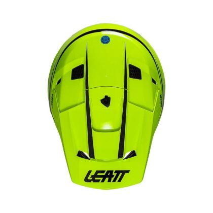 Children's motocross helmet LEATT Kit Moto 3.5 Jr Neon Yellow V26