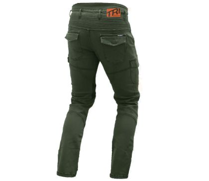 Мото дънки TRILOBITE ACID SCRAMBLER KHAKI DOUBLELAYER AAA