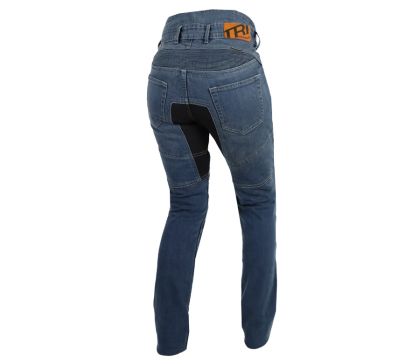 Women's motorcycle jeans TRILOBITE PARADO DOUBLELAYER SLIM FIT BLUE LEVEL 2