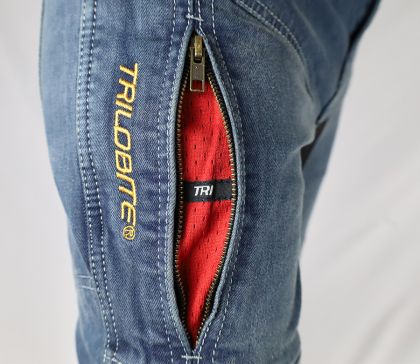 Moto jeans TRILOBITE PARADO DOUBLELAYER AAA REGUAL FIT MEN BLUE LEVEL 2