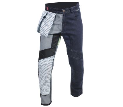 Moto jeans Trilobite Strada DARK BLUE AA slim