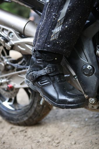 Cizme negre Modeka Muddy Track Evo