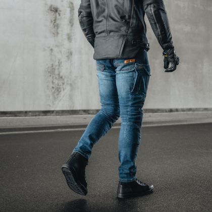 Τζιν μοτοσικλέτας REBELHORN VANDAL ΜΠΛΕ
