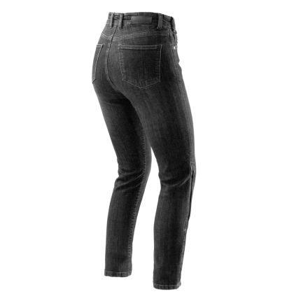 Γυναικείο τζιν μοτοσικλέτας Rebelhorn Classic Mono Washed Black