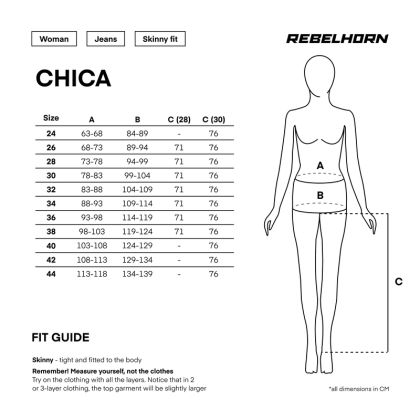 Дамски мото клин Rebelhorn Chica