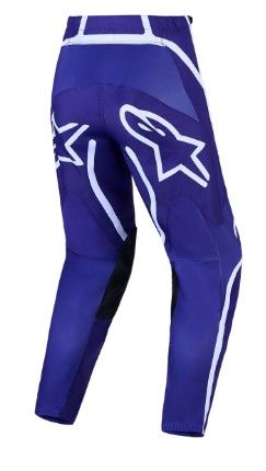 Παντελόνια Motocross ALPINESTARS Fluid APEX V2 ΜΠΛΕ/ΛΕΥΚΟ