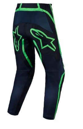 Motocross breeches ALPINESTARS Fluid APEX V2 BLACK/GREEN