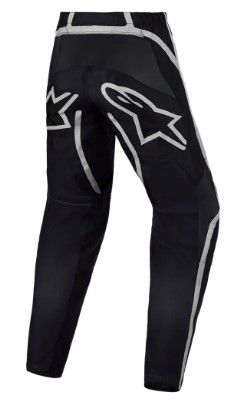 ALPINESTARS FLUID APEX V2 BLK/SIL kids motocross breeches