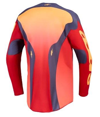 Motocross jersey ALPINESTARS RACER HUNT RED/CORAL