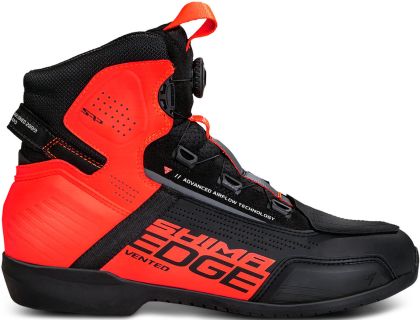 Ghete moto SHIMA EDGE VENT Roșii